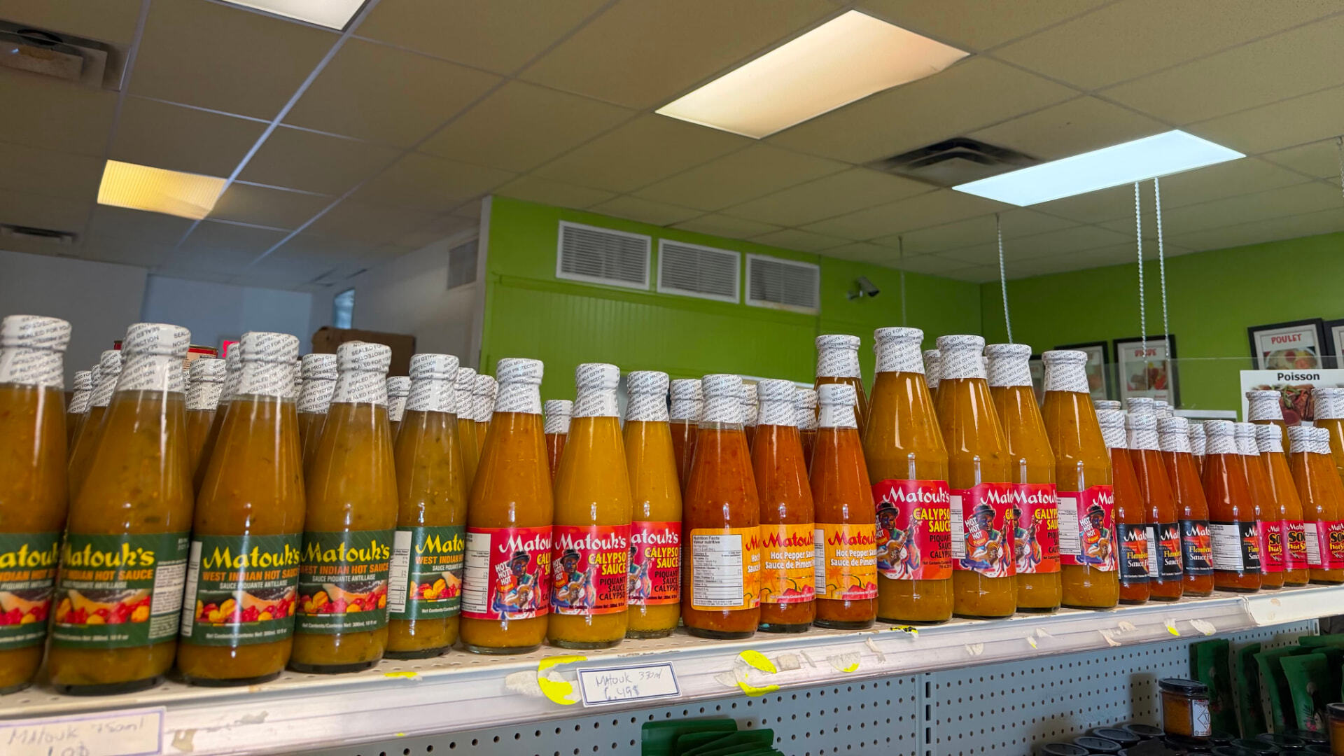 Sauces piquantes importées